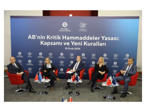 “AB'nin Kritik Hammaddeler Yasası: Kapsamı ve Yeni Kuralları" paneli gerçekleştirildi