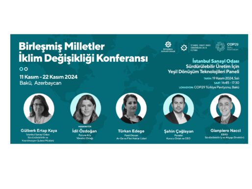 İSO, COP29 zirvesinde yeşil dönüşüm teknolojileri üzerine panel düzenledi
