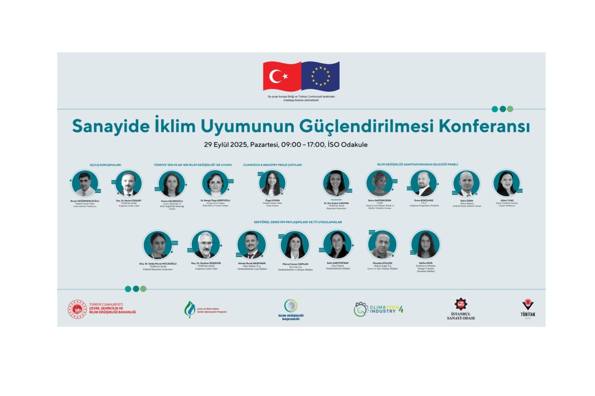 Sanayinin geleceği iklim değişikliğine uyum çerçevesinde tartışıldı