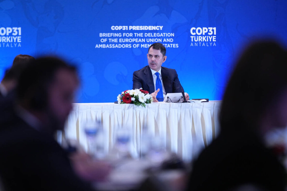 Bakan Murat Kurum Cop31’e İlişkin Mektubunu Bm Genel Sekreterliği Ve Taraf Ülkelere Gönderdi